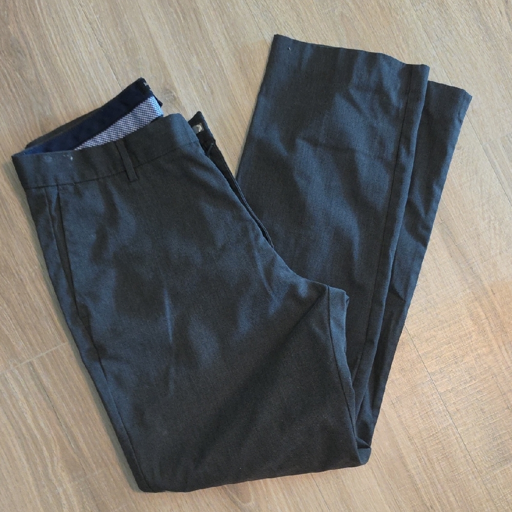 Banana Republic Men's Charcoal Dress Pants - Straight Leg
